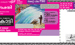 Dear X-Mas Bumper Lottery Ticket